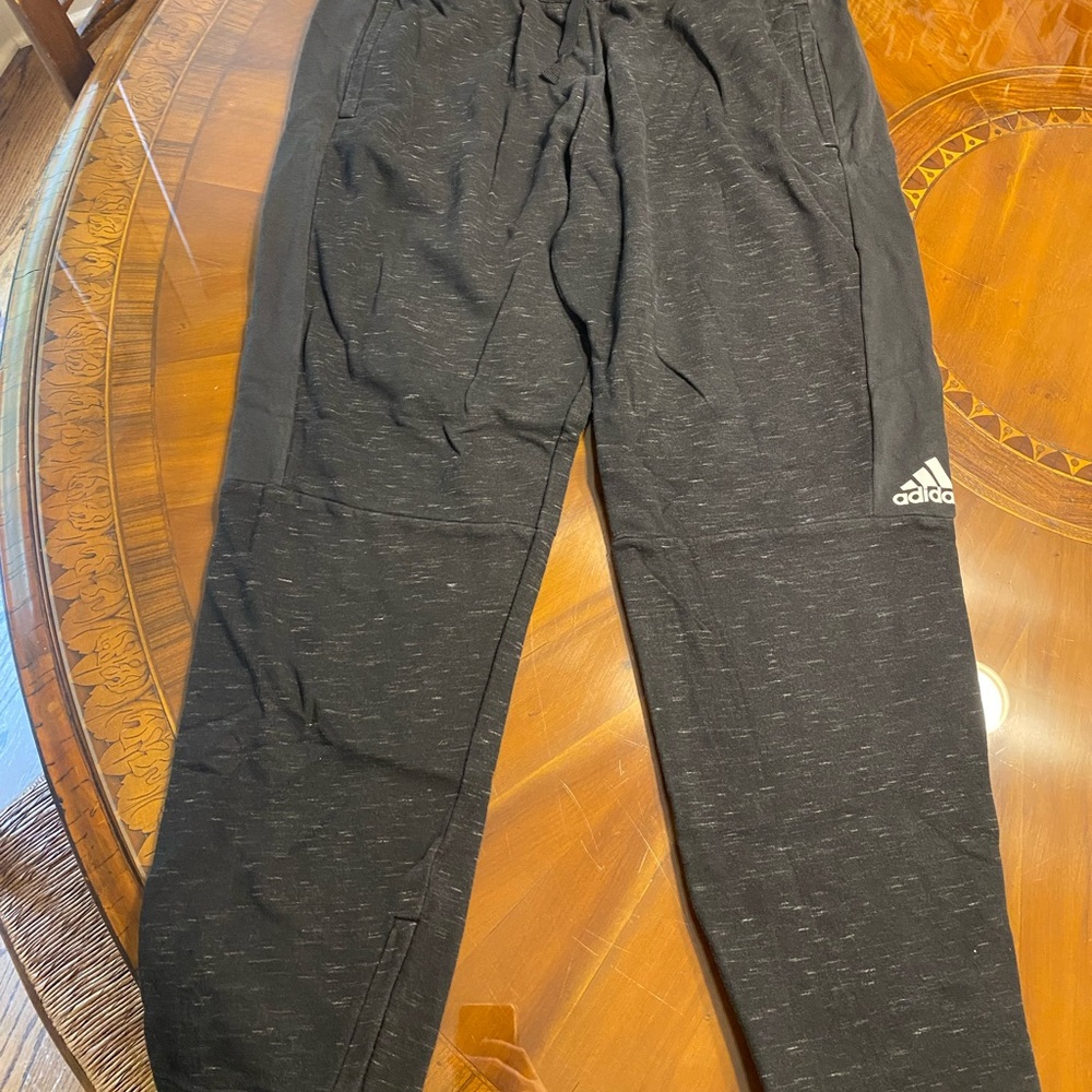Adidas Black Jogger Pants